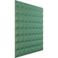thumbnail image 2 of 19 5/8"W x 19 5/8"H Bradford EnduraWall Decorative 3D Wall Panel, Universal Pearl Metallic Sea Mist (Covers 2.67 Sq. Ft.), 2 of 6