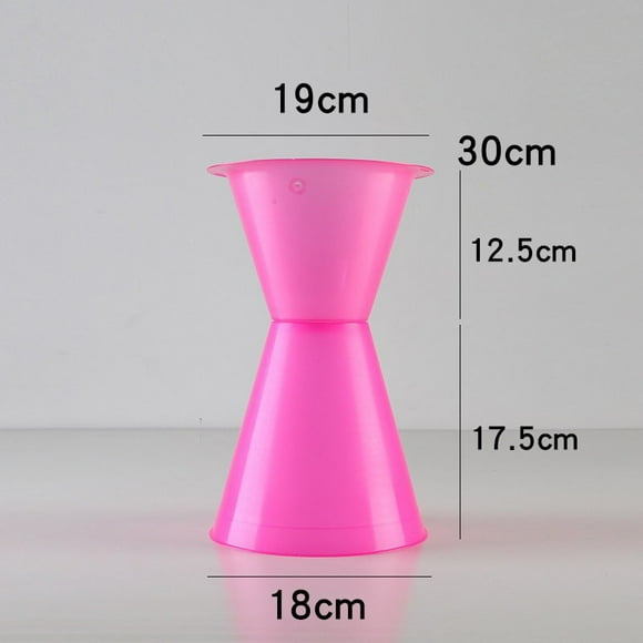 Base de tubo de revestimiento de plástico para artefacto de flores, material de embalaje para floristería, para muelle cuadrado