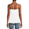 thumbnail image 3 of Time and Tru Women's Tiered Cami Tank Top, 3 of 6