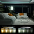 thumbnail image 4 of Zootealy Tomshine Wooden Storage Floor Lamp with Remote Control, Dimmable 3 Color Temperatures + Adjustable Brightness + Timer, 15W Bulb Included, US Plug, Black, 4 of 7