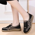 thumbnail image 2 of oqasdz Women's Casual Shoes Leopard Print Slip On Loafers Breathable Mesh Walking Shoes Comfortable Flat Sole Trendy Versatile Summer Outdoor, 2 of 5