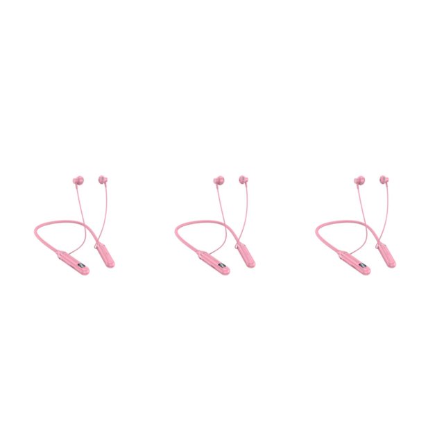 Sidaley Auriculares para colgar en el cuello a prueba de sudor LED reemplazo de bajo retraso inalámbrico Digital deporte Gaming auriculares Type1 NO1