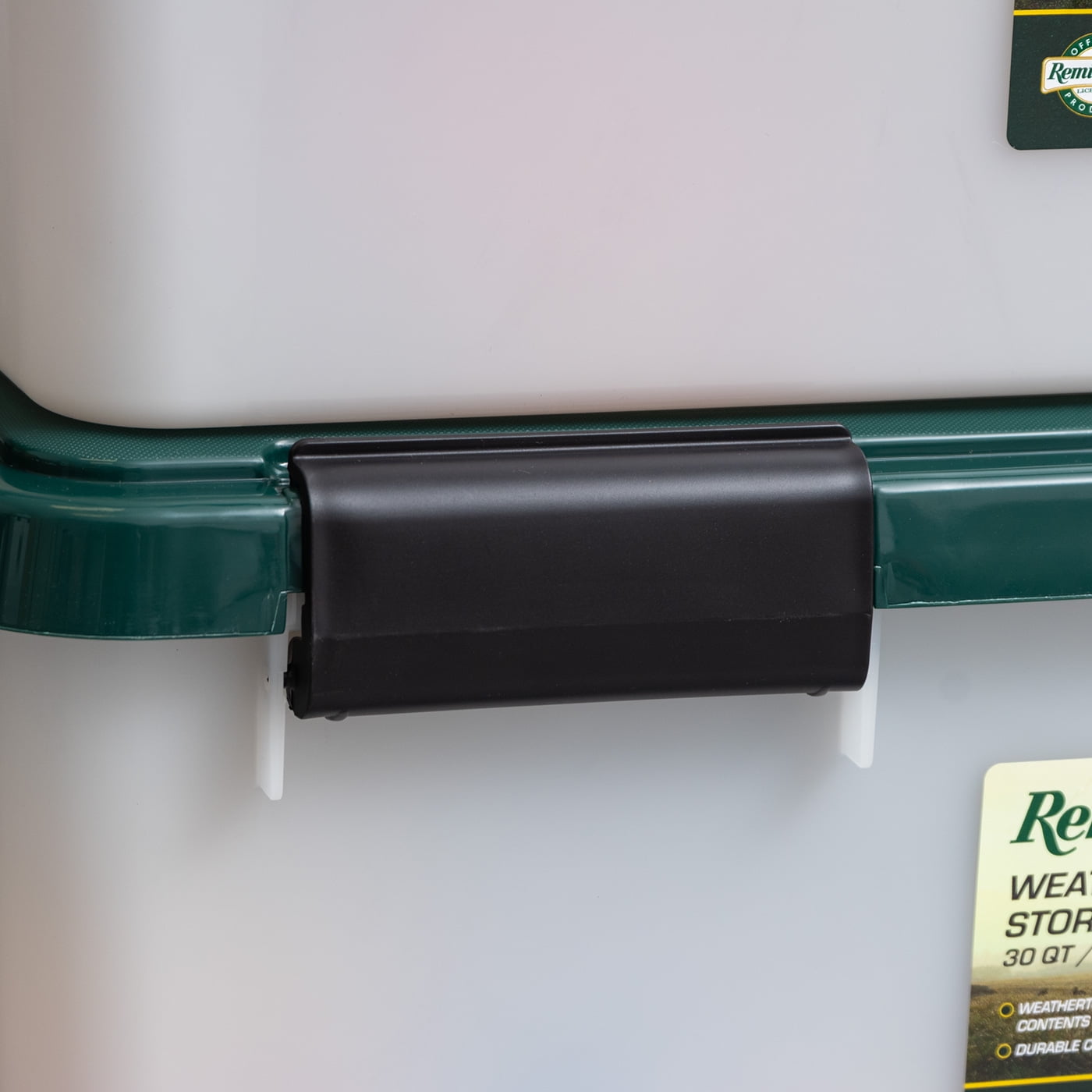 Remington® 30 Qt. Plastic Storage Bins with Sealed Lids, Clear Gasket Box, Airtight Containers 6Pk