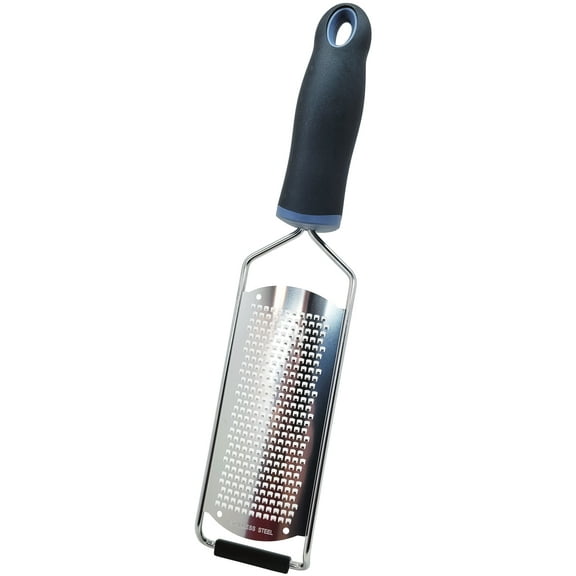 Simply Good Extra Wide Stainless Steel Zester and Grater with Pro Comfort Handle
