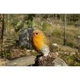 thumbnail image 6 of Battery Operated Singing Robin Outdoor Garden Statue - 5.25", 6 of 6