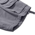 thumbnail image 4 of Summer Mens Shorts, Men's Big & Tall Cargo Shorts Men's Multi Pocket Fashionable Casual Workwear Shorts Shorts, Size 30-42, 4 of 5