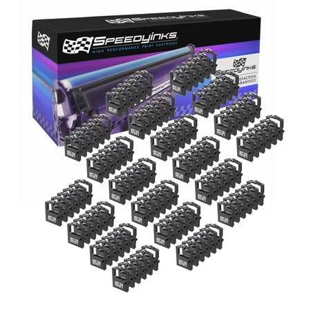 Speedy Compatible Printer Ribbon Cartridge Replacements for Okidata 52102001 (Black  20-Pack)