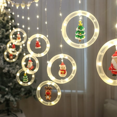 

Juhai String Light USB-powered Waterproof LED Christmas Garland Fairy Lamp Decoration for Bedroom
