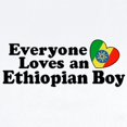 thumbnail image 2 of CafePress - Everyone Loves An Ethiopian Boy Infant Bodysuit - Baby Light Bodysuit, Size Newborn - 24 Months, 2 of 4