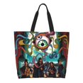 thumbnail image 2 of Tool Band Shoulder Bag Durable Reusable Grocery Bags Shopping Tote Bag for Women, 2 of 9