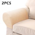 thumbnail image 1 of Everso 2Pcs Stretch Armrest Covers,Spandex Arm Covers for Chairs Couch Sofa Armchair Slipcovers for Recliner Sofa with Twist Pins, 1 of 6