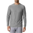 thumbnail image 5 of Diufon Sun Protection Shirts for Men UPF 50+ Long Sleeve Crewneck Tops Athletic Gym Shirt for Hiking Running, 5 of 7