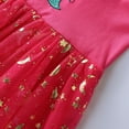 thumbnail image 6 of ATAIKU 3-8Y Kids Tutu Dress Unicorn Little Girls Ruffle Tulle Dresses Summer Party Princess Sundress, 6 of 11