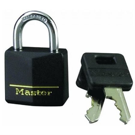 Master Lock 131Q Padlock With Key 4 Pack Black for sale online 