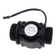 thumbnail image 1 of 2PCS Water Flow Sensor, Fuel Flow Meter Water Meter Sensor Flowmeter Water Sensor, Counter Indicator FS400A G1 DN25 1-60L/Min ,Easy to Install, 1 of 6