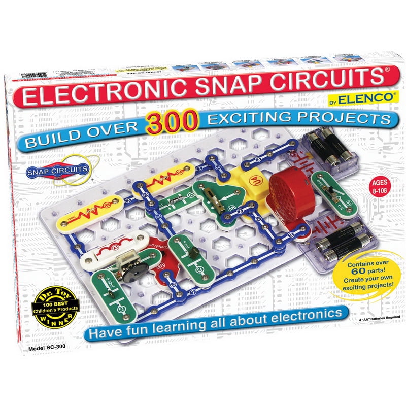 Elenco Snap Circuits Jr electronic parts SC-100 building toy 30 