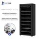 thumbnail image 3 of Zapatero Organizador Rack Para 27 Pares Estante Practiksa Color Negro, 3 of 5
