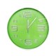 thumbnail image 1 of Reloj de Pared Plástico Innovador 30 Centímetros verde, 1 of 9