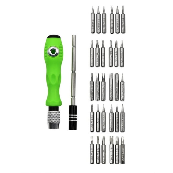 Newest Multifunction Screwdriver Set 32 In 1 Tips Magnetic Bits Screw Driver Tool