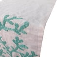 thumbnail image 4 of The HomeCentric Decorative Silk Table Runner 14 x 60 inch, Beaded Embroidery, Handmade Table Runner - Beach Coral, 4 of 4