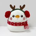 thumbnail image 5 of 25CM Christmas Santa Claus Elk Snowman Plush Toys Soft Stuffed Animals Pillow Dolls Home Decor Christmas Gifts For Kids, 5 of 5