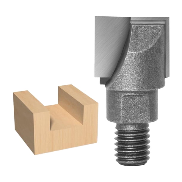 Fresa plana de de broca de enrutador de limpieza inferior de 10x20mm Sunnimix Broca de enrutador de limpieza inferior