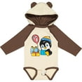 thumbnail image 3 of Inktastic Penguin 1st Birthday Boys or Girls Long Sleeve Baby Bodysuit, 3 of 5
