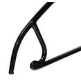 thumbnail image 2 of Mawa by Reston Lloyd Silhouette Series Non-Slip Space Saving Hanger with Pant Bar/Skirt Hook, Style 41/FRS, Set of 5, Black, 2 of 2