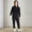 Black, variant on RTKFRFLM Kids Unisex Hooded Jumpsuit Solid Color Zip-Up One-Piece Coverall Black 7-8 Years