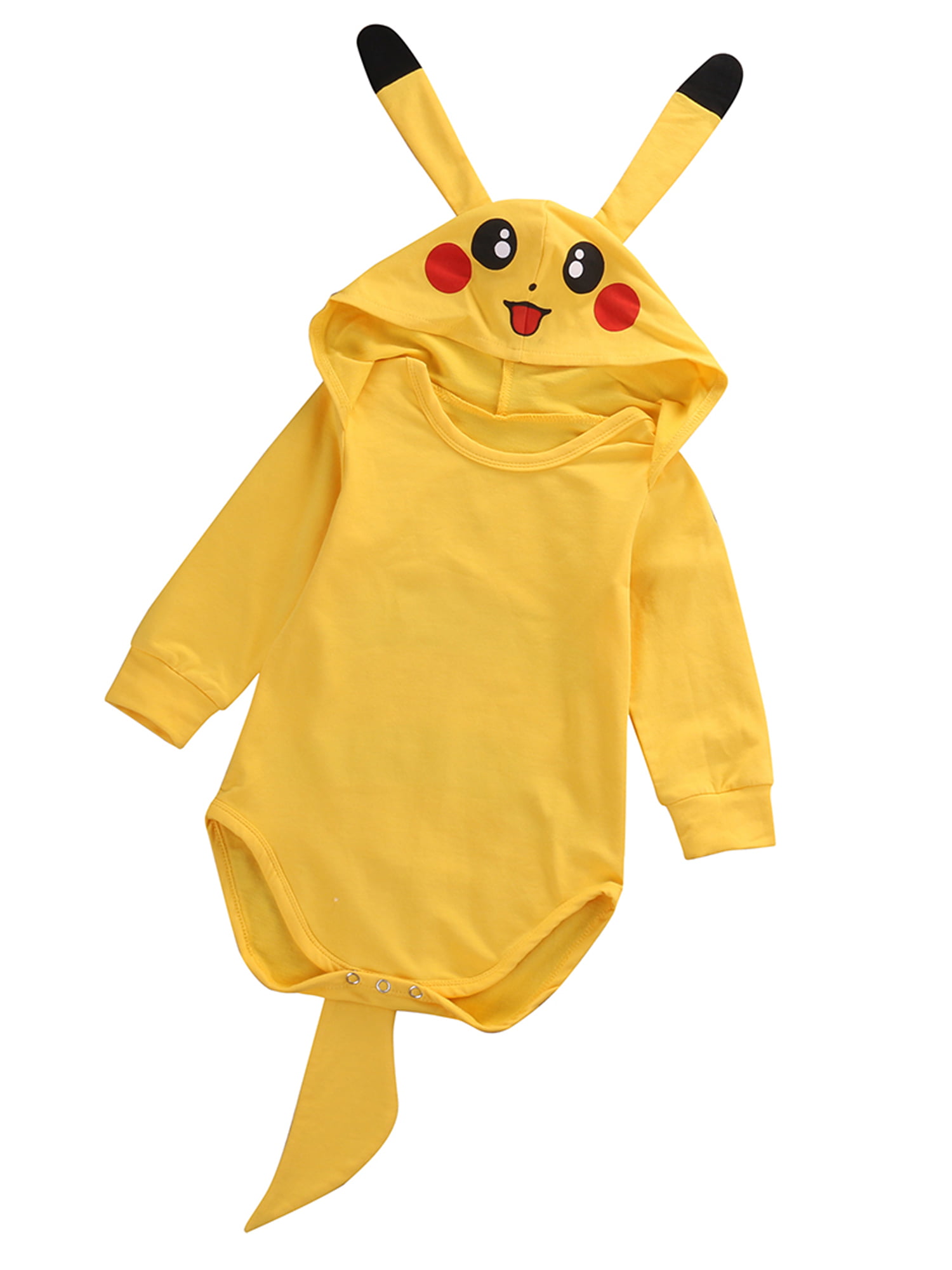 Pokemon Newborn Baby Boys Girls Pikachu Outfit Jumpsuit Rompers Playsuit Clothes 