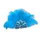 thumbnail image 4 of Tocado de plumas, accesorio para disfraz, tocado para festival, cosplay Azul, 4 of 9
