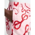 thumbnail image 4 of Joyspun Women's Flannel Pajama Boxer Shorts, 3'' Inseam, Sizes XS-3X, 4 of 5