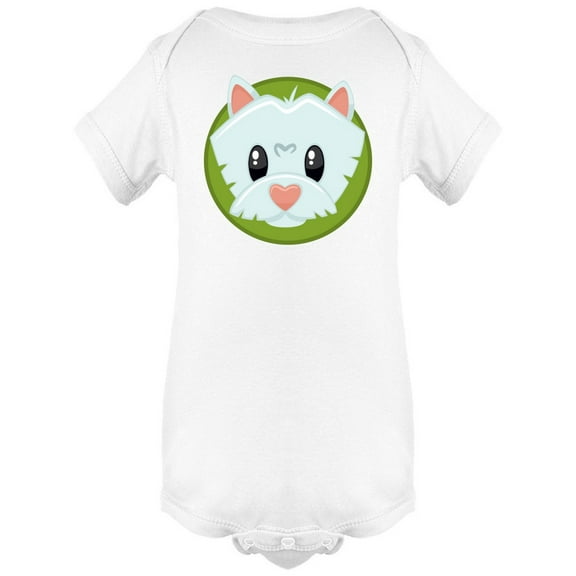 Cute Puppy Head Doodle Bodysuit Infant -Image by Shutterstock,  6 Months