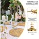 thumbnail image 3 of Juego de 3 Candeleros para Velas, Portavelas Decorativo de Metal Dorado para Cónicas, para Decoración del Hogar, Bodas, Cenas, Fiestas y Cocina (3, Oro), 3 of 10