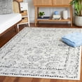 thumbnail image 2 of SAFAVIEH Tulum Bevis Oriental Runner Rug, Ivory Grey/Charcoal, 2' x 8', 2 of 9