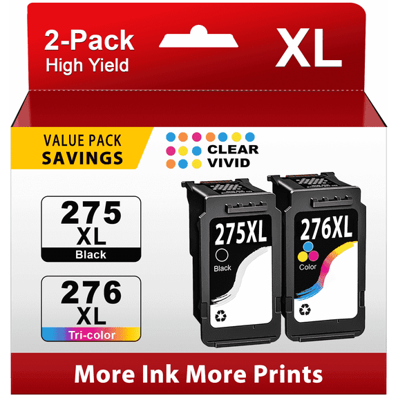 275 Ink Cartridge for Canon Ink 275 and 276 Compatible for PG 275 Black Ink Cartridge for Pixma TS3522 TR4722 TS3722 Printer Ink