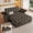 Gray, variant on Pull Out Sofa Bed Full Size, 65" Loveseat Sofa Convertible Sofa Bed, Chenille Sofa Couch with Small Toptable, Charging Port, Hidden Storage Armrest for Living Room Gray