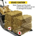 thumbnail image 6 of BENTISM Pallet Forks 2000lbs Capacity Tractor Forks with Adjustable Stabilizer Bar, 6 of 10