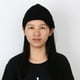 thumbnail image 2 of Gorro de invierno de punto para hombre y mujer, gorro de pescador, gorro de esquí de invierno, gorro para patineta Negro, 2 of 8