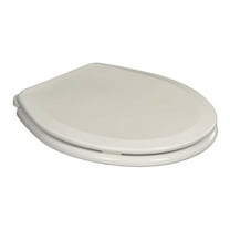 Mansfield Elongated Closed Front White Wood Premium Toilet Seat - 1 Each