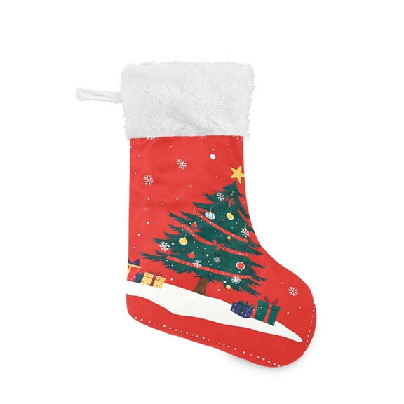 Christmas Stocking with Hanging Loop for Family Holiday Ornament Christmas Tree