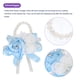 thumbnail image 3 of Pulseras de flores artificiales para muñeca, pulseras de rosa para novios, decoración para ceremonia de boda y baile de graduación, azul cielo, 3 of 5