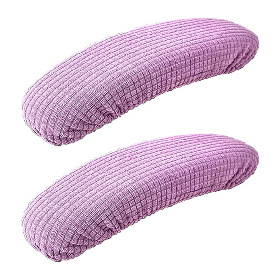 OIUR 1 Pair Office Chair Armrest Covers Elastic Band Washable Armrest Covers Removable Stretchable Chair Armrest Protectors for Home Office Computer Chairs