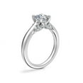 thumbnail image 3 of 1.20 Ct Brilliant Cushion Cut Natural Diamond Cushion Solitaire Engagement Ring for her Solid 18K White Gold Size 5.5, 3 of 8