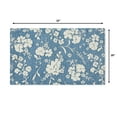 thumbnail image 7 of The Pioneer Woman Elmbrook Wildflower Cloudwalk Anti-Fatigue Comfort Mat, Blue, 20" x 32", 7 of 7