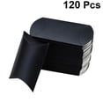 thumbnail image 2 of 120Pcs Kraft Paper Candy Boxes Pillow Shape Gift Holder Party Paper Container with Hemp Rope for Home(Black), 2 of 7