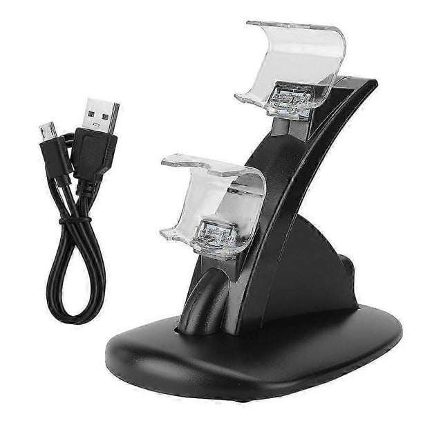 Dual Charger Controller Stand Desktop Charger for PlayStation 4 Gaming Console Joystick