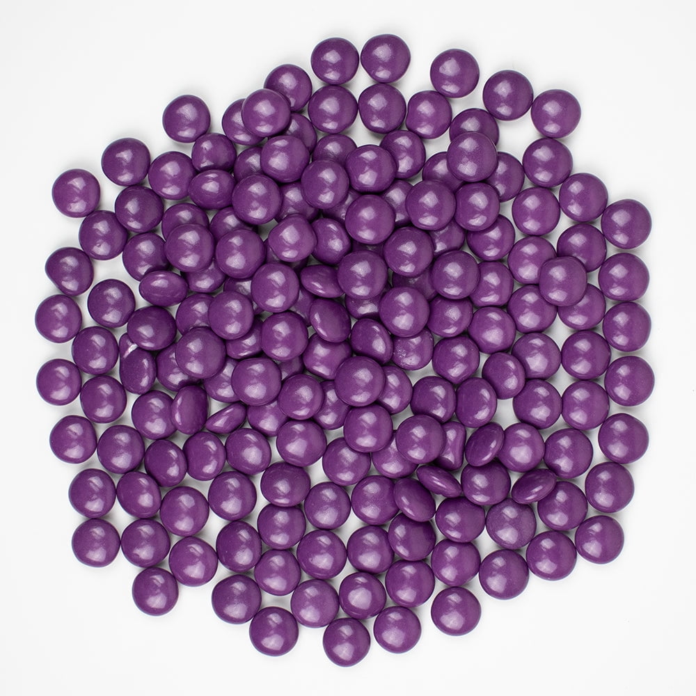 11,232ct Purple Bulk Chocolate Coated Gems For Parties, Gifting, Baking And Candy Buffets (22.5lb)