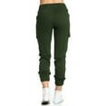 thumbnail image 3 of FASHIONWT Women Workwear Cargo Casual Elastic Waist Drawstring Harem Pants, 3 of 4