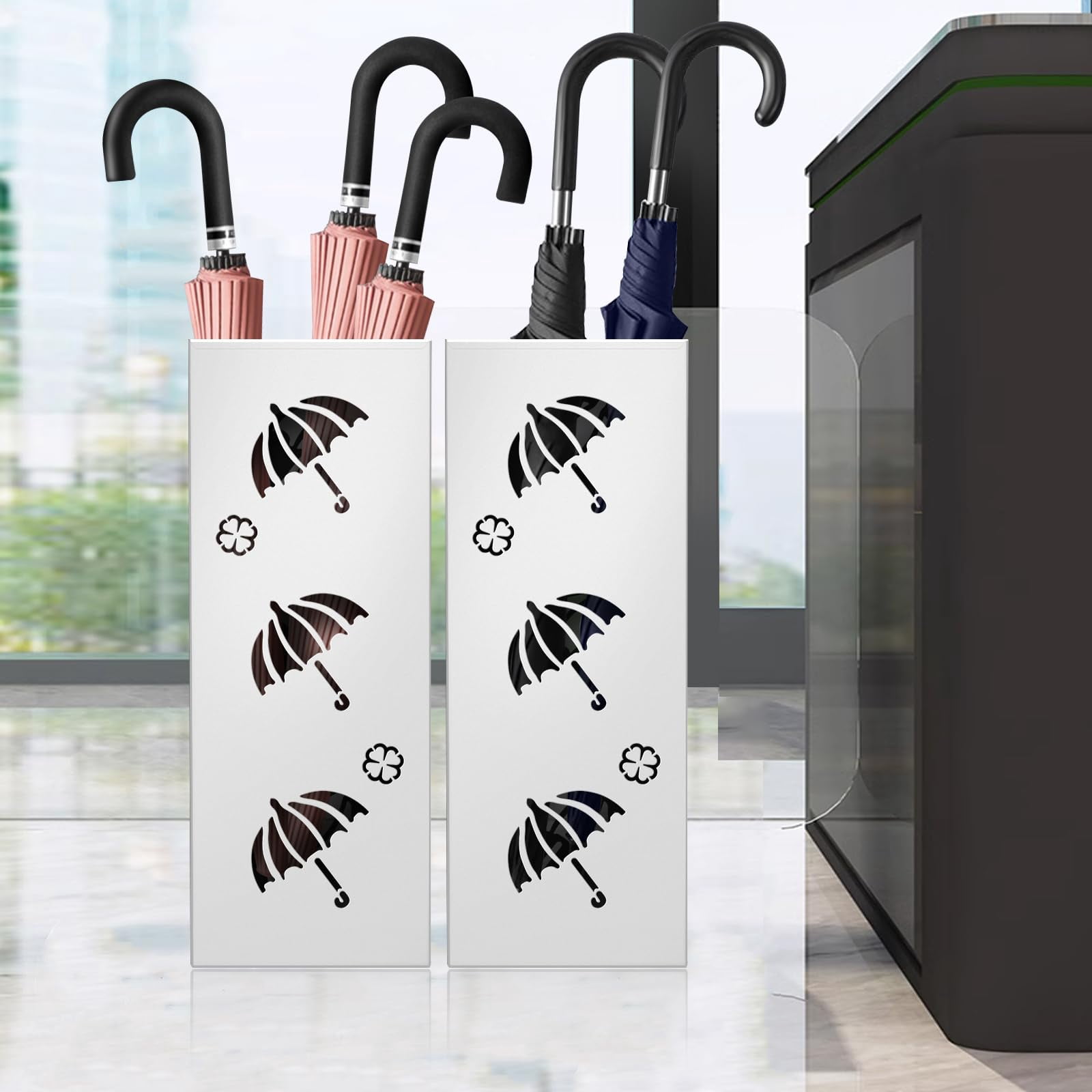 Umbrella Holder For Entryway | Stands Keep Your Floors Dry And Tidy With Our Indoor Stand Stylish Rack Convenient Storage Solution.